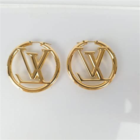 louis vuitton hopps|Louis Vuitton nautical hoop earrings.